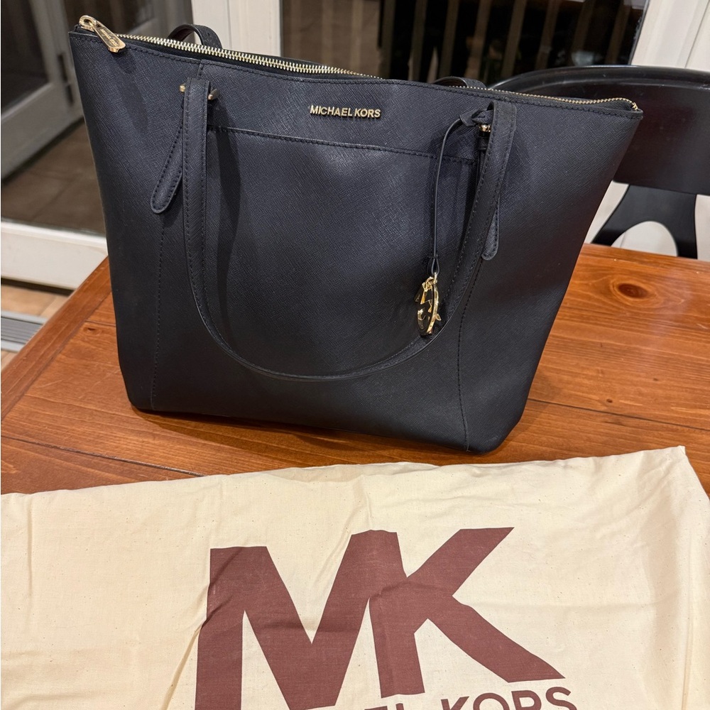 Michael Kors Black Tote Bag